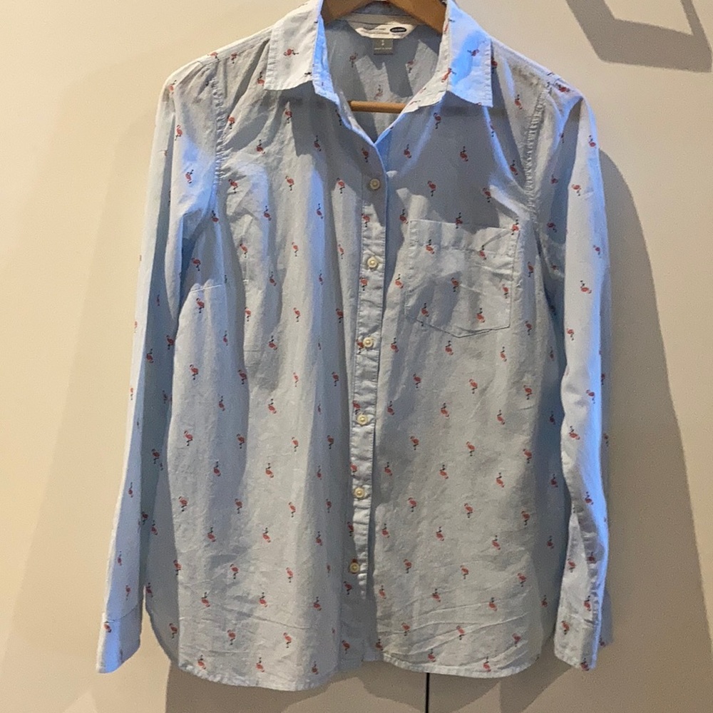Old Navy graphic collared shirt